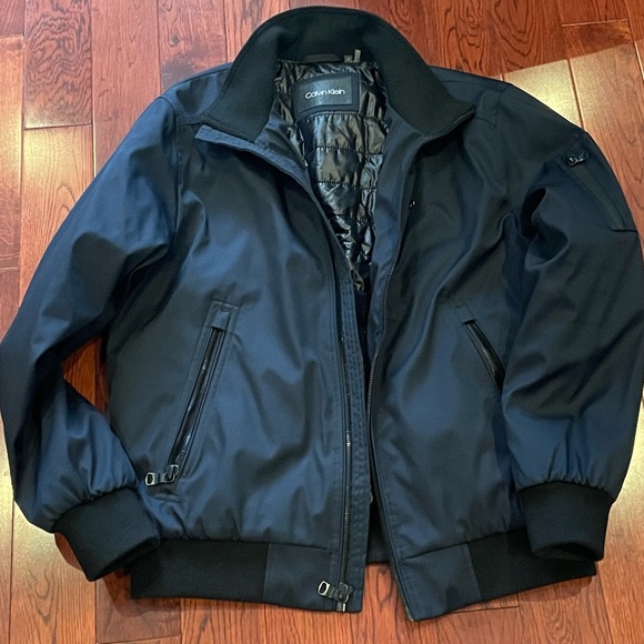Men’s Medium Calvin Klein Bomber Jacket - Picture 2 of 4